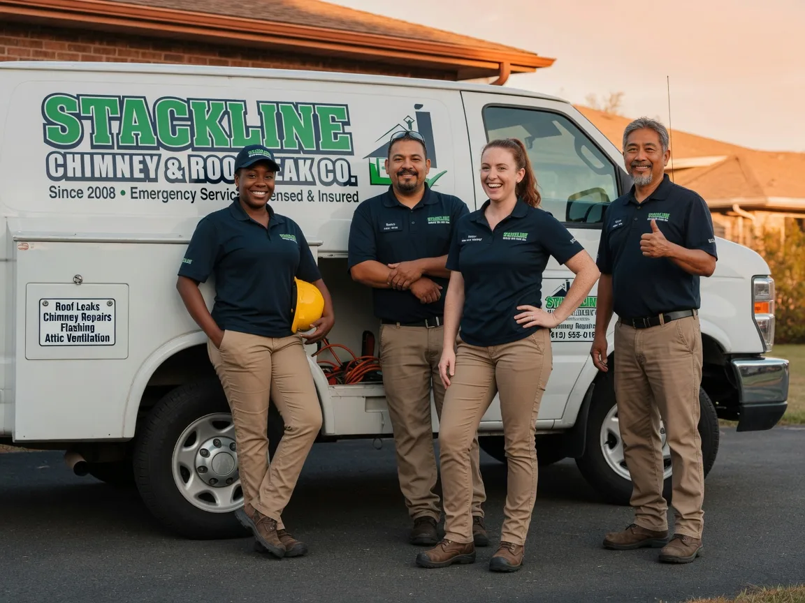 Chimney flashing repair company in Pleasanton, TX